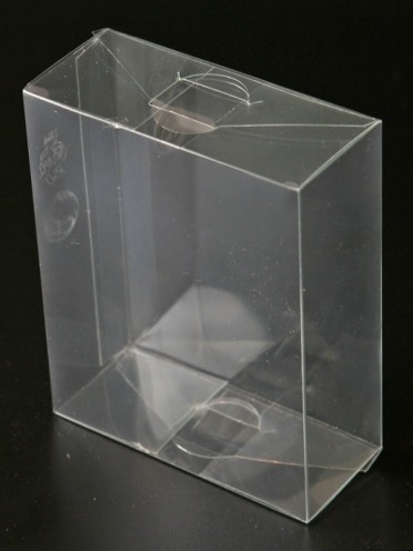 Caja de plástico transparente tapa cierre