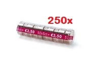 Cartuchos de plástico para Monedas de 0.02 céntimos de Euro - 200 blisters  : : Oficina y papelería