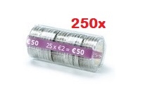 Pack 100 blisters moneda 0.02 céntimo de EURO